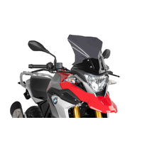  Puig Touring Screen To Suit BMW G310GS (2017-2020) (Colour: Dark Smoke)