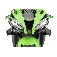 Puig Downforce Sport Spoilers For Kawasaki ZX10R (2011-2020) - Black