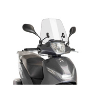 Puig Trafic Screen For Peugeot Belville 125 (2017 - 2020) - Clear