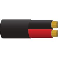 Auto 6mm Tinned Twin Core Cable - Black Sheath 100m