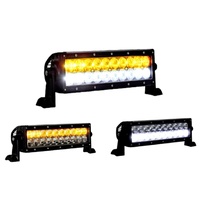 10" Led Light Bar Aurora Fog Spot Flood Light with Wire Harness Antitheft Nuts