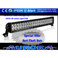 Aurora 20"  200w Dual Row Led Light Bar, Combo Spot Flood Work Lamp  4wd Olsen