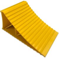 Caravan Larger Yellow Wheel Chocks (pair)