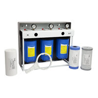 Water Filter 3 Stage 10" Big Blue Whole House System