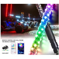 ATV Whip RGB Light with Remote control 3ft