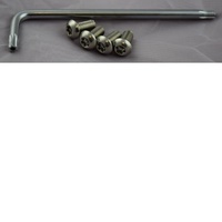 Securirty Button Head Torque Screw10 x  M8 x 16mm Stainless T4.0 Tamperproof 304