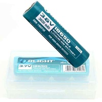 OLight lithium 3600mAh 2 x 18650 3.6V Protected Rechargeable Battery 