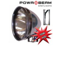Powabeam 70w PRO-9 HID Plus Window Mounted Remote , Powa Beam 9" Hunting Light
