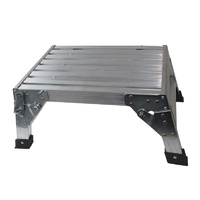 Caravan and Camping Coast Aluminium Folding Platform Step  with FREE Carry Bag