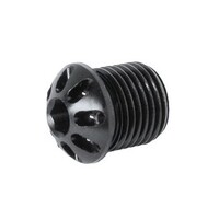 Bonamici Racing Replacement Cap For Rearsets - Black