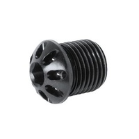 Bonamici Racing Replacement Cap For Rearsets - Black
