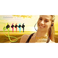 Jabees Beating Sports Bluetooth 4.1 Earphone Headset Waterproof Headphone + Mic