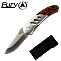 Fury Envoy Pakkawood Pocket Knife 115mm