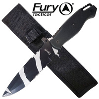 Sea Camouflage Combo Edge Tactical Knife
