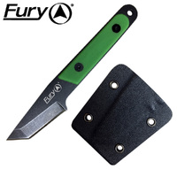 Fury Hi-Vis Green Backpack Travel Knife