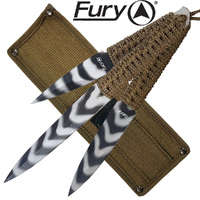 Fury Sea Camouflage Throwing Knife Set