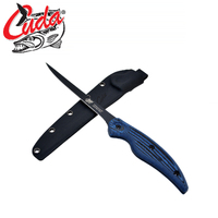 Cuda Professional 6" Micarta Handle Fillet Knife w/Sheath
