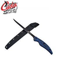 Cuda Professional 9" Micarta Handle Fillet Knife w/Sheath