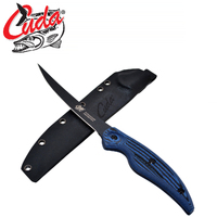 Cuda Professional 6" Curved Boning Knife w/Sheath