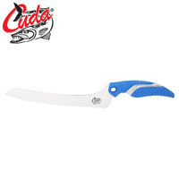 Cuda 9" Titanium Bonded Offset Serrated Knife