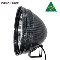 245mm/9" QH 100W Carbon Fiber Spotlight with Bracket
