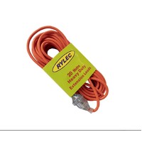 Rylec 20m 15amp HD Extension Lead Orange