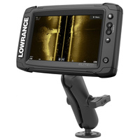 RAM-101-LO11 - RAM Double Ball Mount for Lowrance Elite-5  Elite-7 Ti + More