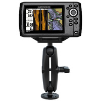RAM-202-153-202U - RAM Drill-Down Double Ball Mount for Humminbird Helix 5