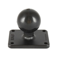 RAM-202U-225 - RAM Ball Base with 1.5  x 2  4-Hole Pattern - C Size