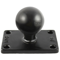 RAM-202U-23 - RAM 1.5  Ball Base with 1.5  x 2.5  4-Hole Pattern
