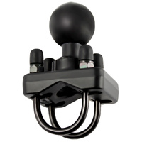 RAM-235U - RAM Double U-Bolt Ball Base for 1  - 1.25  Rails