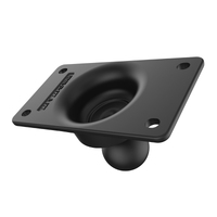 RAM-243U - RAM 50x100mm Half VESA Plate with Ball