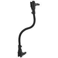 RAM-316-2U - RAM Flex-Arm with 18  Aluminium Rod and Two Single Socket Arms