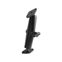 RAM-B-102U-C - RAM 1  Ball Mount with Long Arm  2/Diamond Bases