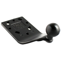 RAM-B-125BU - RAM Curved Extension Base with 1  Ball