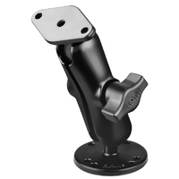 RAM-B-138U - RAM Double Ball Drill-Down Mount with Diamond Plate