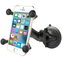 RAM-B-166-UN7U - RAM Twist Lock Suction Cup Mount with Universal X-Grip Cell Phone Holder