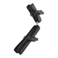 RAM-B-201-201U-C - RAM Double Socket Arm with Dual Extension and Ball Adapter