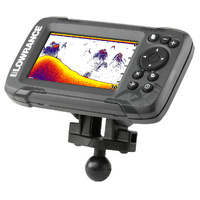 RAM-B-202-LO12 - RAM B Size 1  Fishfinder Ball Adapter for the Lowrance Hook Series