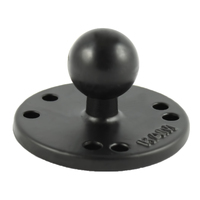 RAM-B-202U - RAM Round Plate with 1  Ball