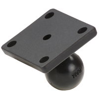 RAM-B-347U - RAM 2  x 1.7  Base with 1  Ball that Contains the Universal AMPs Hole Pattern for the Garmin zumo, TomTom Rider  Urban Rider