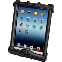RAM-HOL-TAB17U - RAM Tab-Tite Universal Clamping Cradle for the Apple iPad with LifeProof  Lifedge Cases