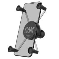 RAM-HOL-UN10BU - RAM Universal X-Grip IV Large Phone/Phablet Holder with 1  Ball