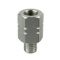 RAM-M10125-M1015 - RAM Female M10-1.25 to Male M10-1.5 Thread Adapter - 20mm Long