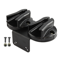 RAM-VC-MC2 - RAM Tough-Box Console Double Microphone Clip Base with 90 Degree Mounting Bracket