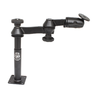 RAM-VP-SW1-47 - RAM Double Swing Arm with 4  Male and 7  Female Tele-Pole