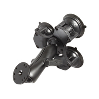 RAP-365-101U - RAM Triple Suction Cup Base With AMPS
