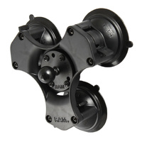 RAP-B-365-224-1U - RAM Twist-Lock Triple Suction Cup Ball Base - B Size