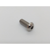 RaceFasteners Titanium M6 x 1 Button Head Bolt (20mm)