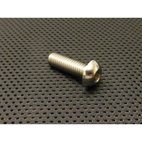 RaceFasteners Titanium M6 x 1 Button Head Bolt (30mm)